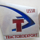 VANHA CCCP Merkki Tractorexport ISO KOMEA - pikkukuva 1