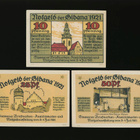 Saksa Notgeld 10, 25, 50 Pfg, Giessen 1921 - pikkukuva 2