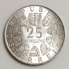 Itävalta 25 Schilling 1964, Franz Grillparzer, hopeakolikko - pikkukuva 1