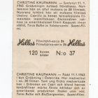 Purkkakuva Hellas Filmitähtu-sarja n:o 37 CHRISTINE KAUFMANN - pikkukuva 2