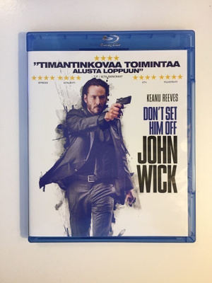 John Wick (Blu-ray) Keanu Reeves ja Bridget Moynahan (2014)