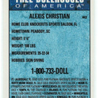 1992 Thee Dollhouses of America #42 Alexis Christian - pikkukuva 3