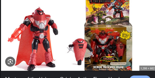 MOTU origins HORDE TRROPER PRIME - HEAD HUNTER STORE.