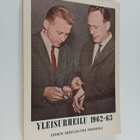 Yleisurheilu 1962-63 : Suomen urheiluliiton vuosikirja - pikkukuva 1