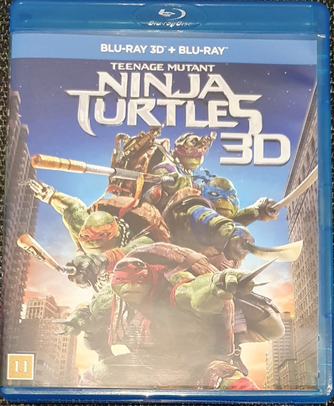 Teenage Mutant Ninja Turtles (Blu-ray 3D + Blu-ray))