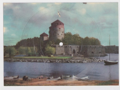 Savonlinna: Olavinlinna-aiheinen äänilevykortti