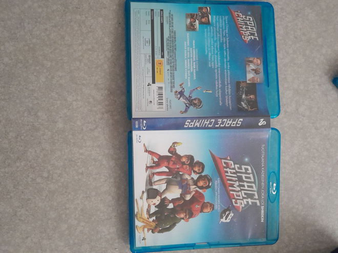 Spice chimps bluray