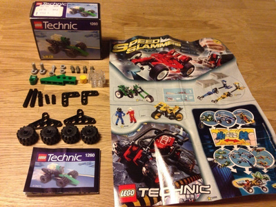[ LEGO ] 1260 Technic Model Race - Car (CIB vm 1999)