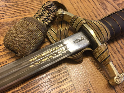 Upseerimiekka , miekka , M1899. (AITO)