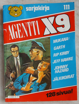 Sarjakirja 111 Agentti X 9