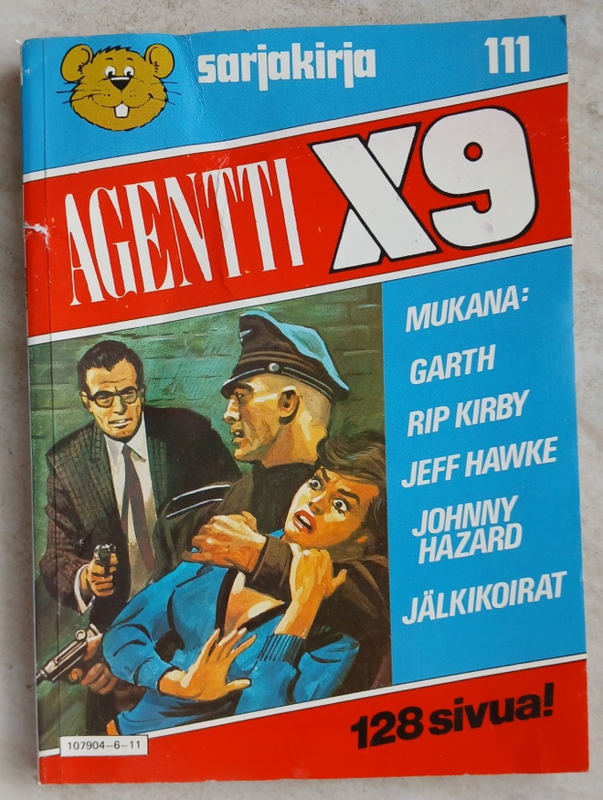 Sarjakirja 111 Agentti X 9