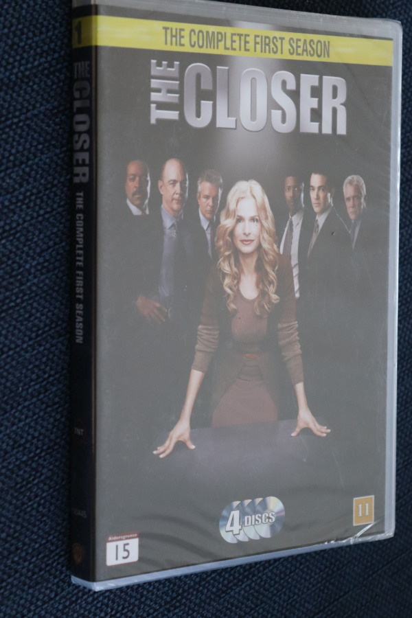 4DVD Closer Kausi 1 Ratkaisija ( 2005 uusi )