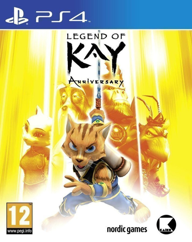 Legend of Kay - Anniversary (PlayStation 4 -peli)