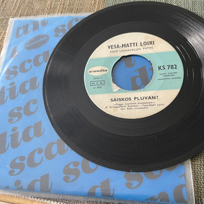VESA-MATTI LOIRI: Saiskos pluvan * Voiku onnistus  *FIN 1968