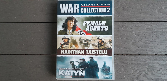 DVD: Female Agents + Hadithan Taistelu + Katyn (2007-2008)