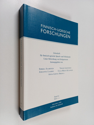 Zeitschrift fur finnisch-ugrische Sprach- und Volkskunde ...