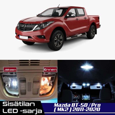 Mazda BT-50 PRO Sisätilan LED-sarja 7-osainen