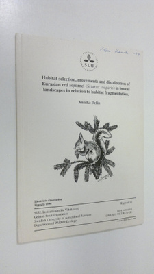 Annika Delin : Habitat selection, movements and distribut...