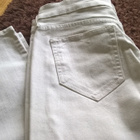 Valkoiset H&M Fit Sqin Jeans / Farkut - koko 30" - pikkukuva 1