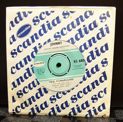 Johnny Ei syytä huoleen single Scandia KS 680
