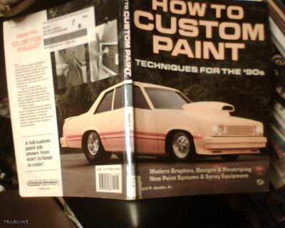 Jacobs, Jr. : HOW TO CUSTOM PAINT ( 1 p. 1990 ) Sis.pk:t