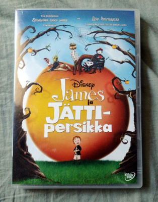 James ja jättipersikka / James and the Giant Peach (DVD, R2)