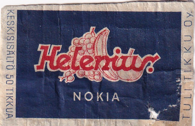 Nokia, Helenius , Tulitikku Oy   s2