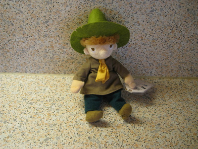 Muumit,nuuskamuikkunen 24 cm.