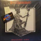 HELLHAMMER - APOCALYPTIC RAIDS - RED VINYL UK 2008 M-/M- LP - pikkukuva 1
