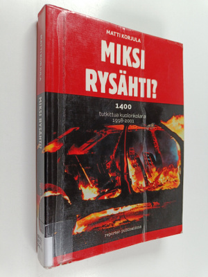 Matti Korjula : Miksi rysähti : 1400 tutkittua kuolonkola...