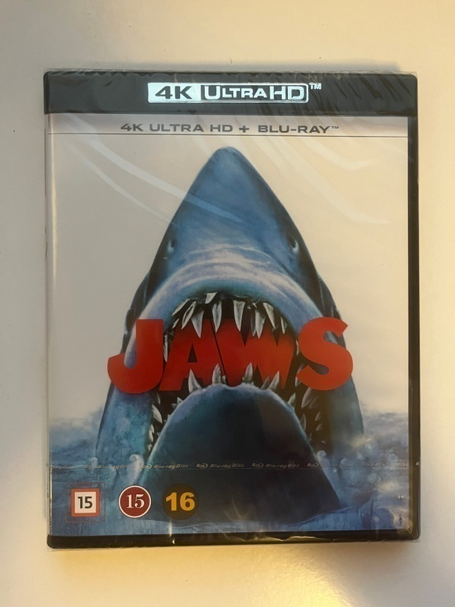 Jaws - Tappajahai (4K Ultra HD + Blu-ray) Steven Spielberg