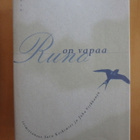 Runo on vapaa - pikkukuva 1