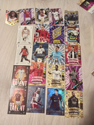 Limited Editions ja Euro 2024 keräilykortit