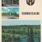 Suomussalmi , vaakuna sommitelmakortti   b216 - pikkukuva 1