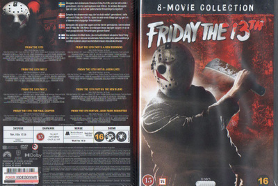 Friday The 13Th 8-Movie Collection (79 760) UUSI -FI- DVD no