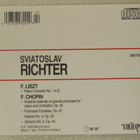 Sviatoslav Richter, F. Liszt, F. Chopin • CD - pikkukuva 2