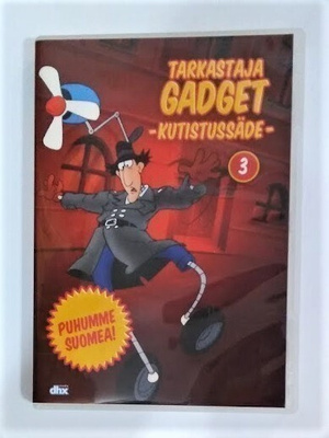 TARKASTAJA GADGET 3 - KUTISTUSSÄDE "Puhumme suomea!" DVD