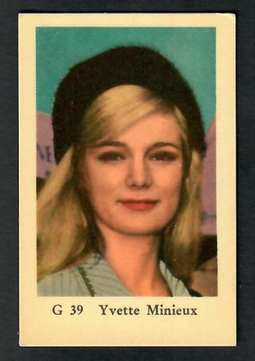 Keräilykuva - Yvette Mimieux G 39