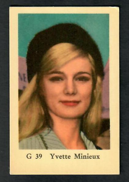 Keräilykuva - Yvette Mimieux G 39