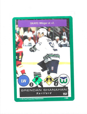 BRENDAN SHANAHAN - 1995-96 PLAYOFF ONE On ONE # 157