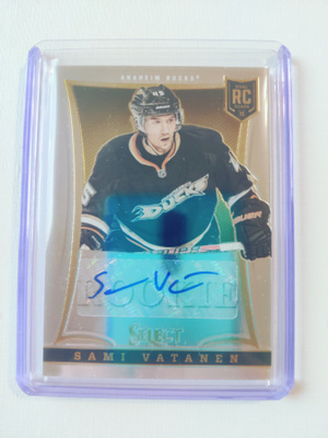 Sami Vatanen - 13-14 Select Rookie AU /399