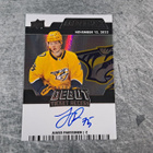 Juuso Pärssinen 2022-23 Credentials Debut Ticket Access Auto - pikkukuva 1