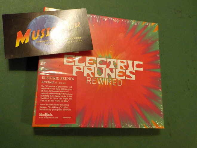 ELECTRIC PRUNES - REWIRED UUSI CD + DVD