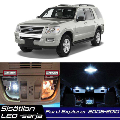 Ford Explorer (U251) Sisätilan LED-sarja 13-osai