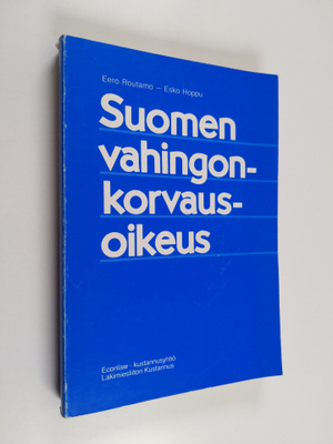 Eero Routamo : Suomen vahingonkorvausoikeus