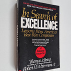 Thomas J. Peters : In search of exellence : lessons from ... - pikkukuva 1