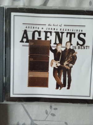 CD- LEVY : AGENTS & JORMA KÄÄRIÄINEN : AGENTS IS BEST