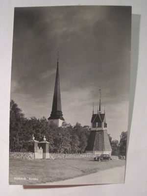 VANHA Postikortti Tornio 1930-l Alkup. Mallikappale