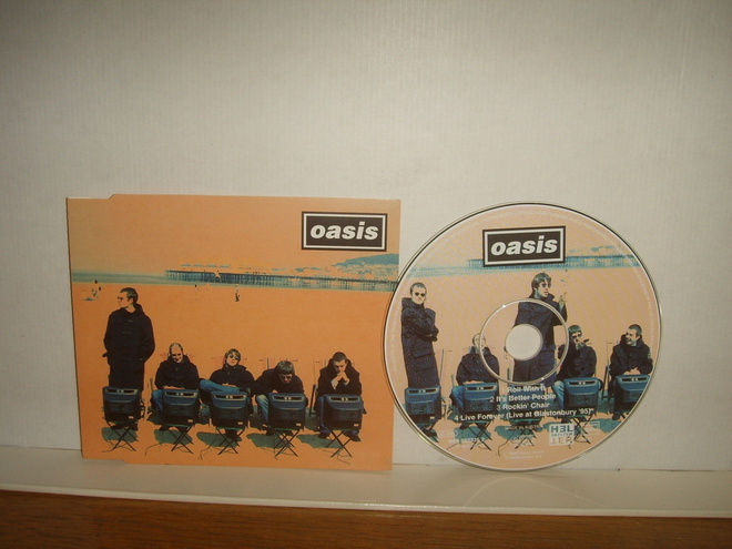 Oasis CDEP Roll With It + 3
