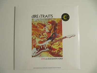 Dire Straits Live On Telegraph Road LP Keltainen vinyyli